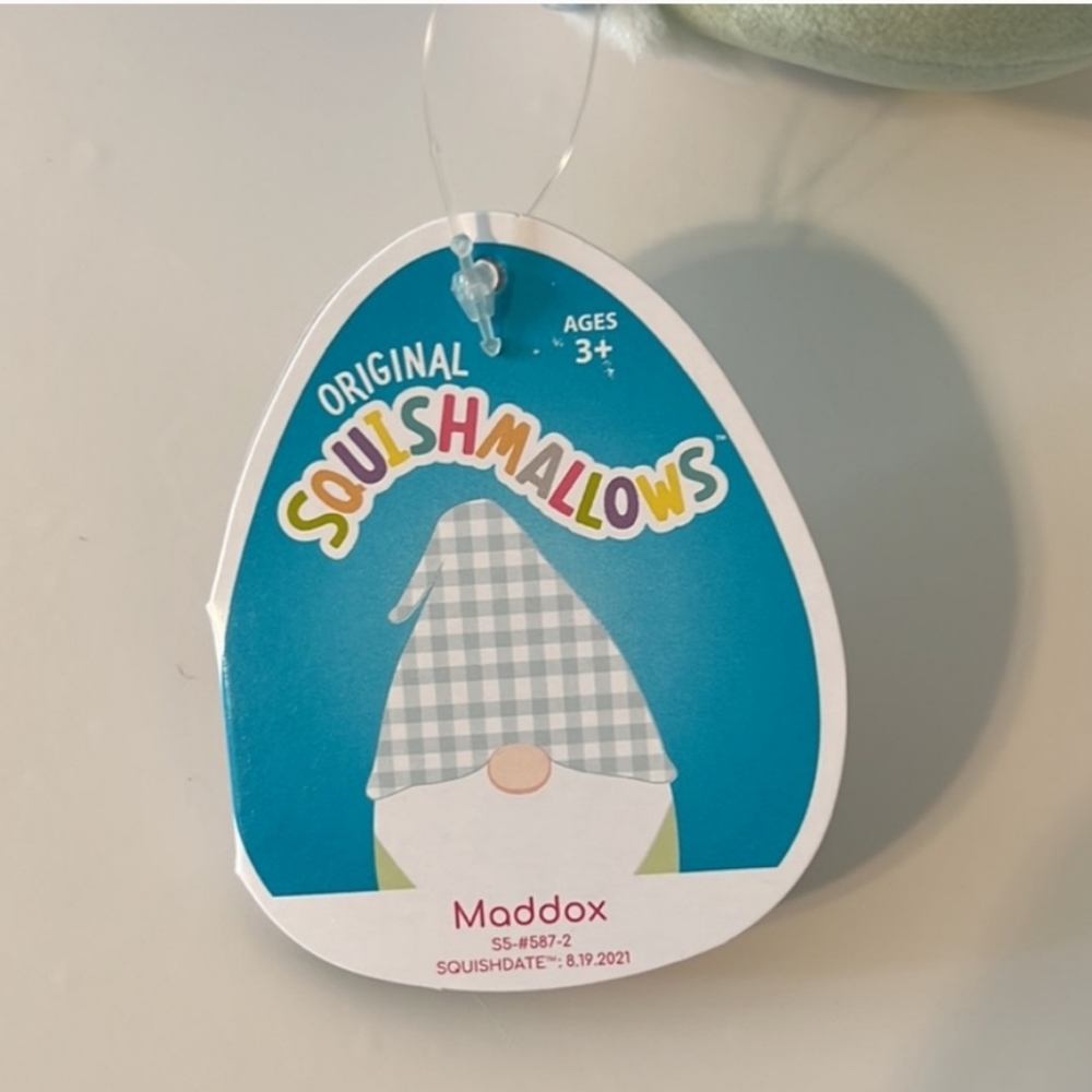 🎉HP🎉 Squishmallows 5" Maddox the Gnome - Picture 3 of 5
